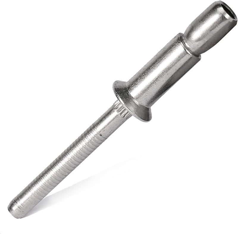 ALLCLEAN 3/16" x 5/8" Industrial-Grade Internal Lock Dome Head Structural Rivets Pop Rivets – Robust Connections Designed for Heavy-Duty Projects - 30 Pack - Image 1
